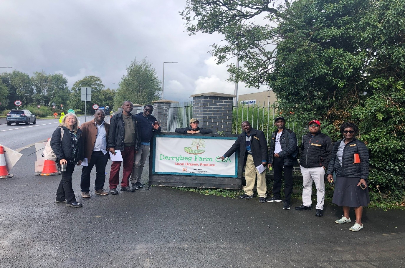 SEED partners at Derrybeg farm